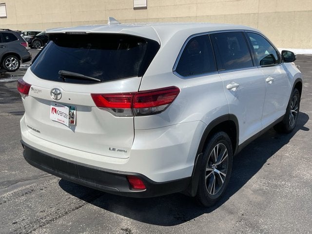 2019 Toyota Highlander LE Plus